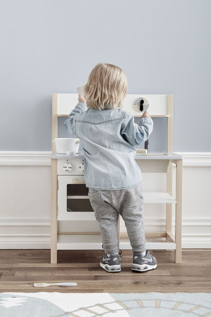 Kid's Concept Legekøkken, Natur/Hvid