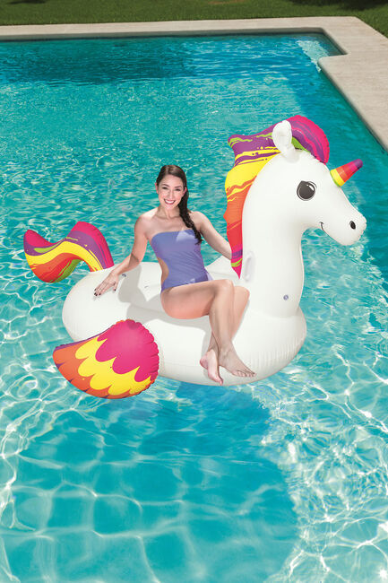 Bestway Badedyr Enhjørning 224x164 cm