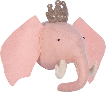 KidsDepot Elefanthoved Princess Elephant, Pink