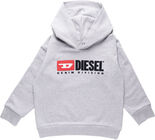 Diesel Sdivision Sweatshirt, Grigio Melange Nuovo