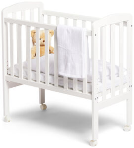 JLY Dream Bedside Crib, Hvid