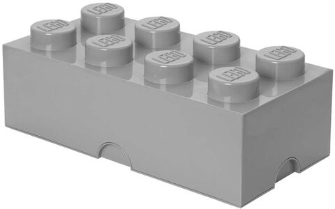 LEGO Opbevaringskasse 8, Design Collection, Grey
