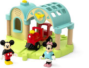 BRIO 32270 Mickey Mouse & Minnie Mouse Togstation