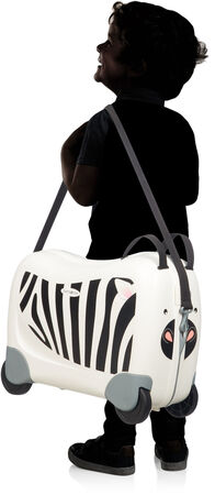 Samsonite Dreamrider Kuffert Zebra Zero, Hvid