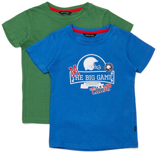 Luca & Lola San Marino T-Shirt 2-pak, Blue/Green