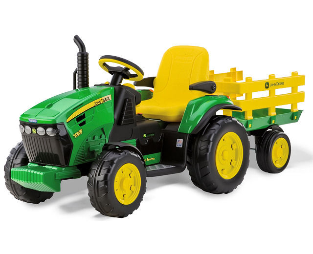 Køb PegPérego John Deere Traktor, Grøn | Jollyroom