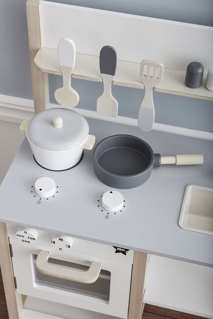 Kid's Concept Legekøkken, Natur/Hvid