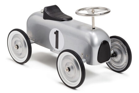 Mini Speeders Classic Gåbil, Sølv