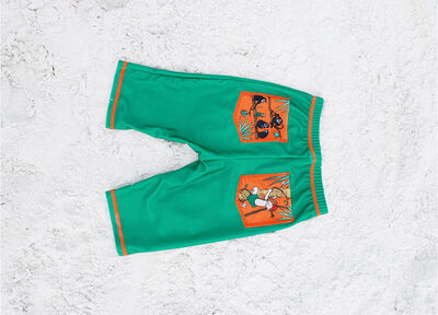 Swimpy Pippi UV-Shorts UPF 50+, Orange