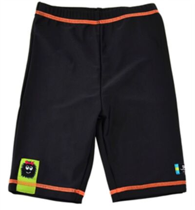 Swimpy UV-Shorts Monster, Black/Orange