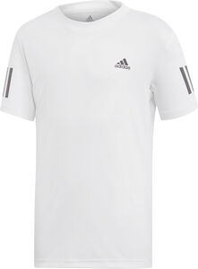 Adidas Boys Club 3-Stripes T-shirt Træningstrøje, White