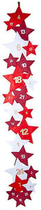Hotex Julekalender Stjerner, Rød