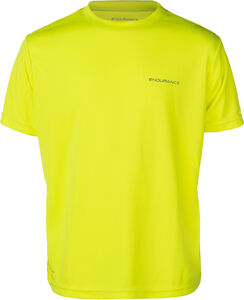 Endurance Vernon Performance T-Shirt, Safety Yellow