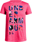 Under Armour Hybrid 2.0 Big Logo T-shirt, Penta Pink