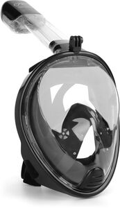 Scuba Gear Cyklop Dykkermaske + Snorkel m. GoPro-fæste, Sort